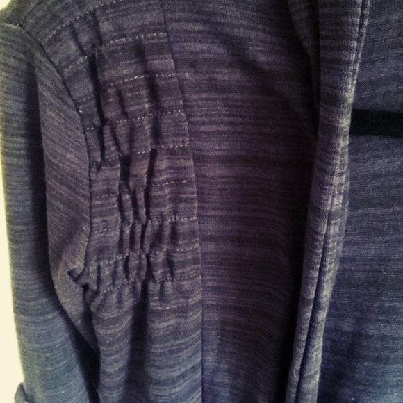 Half Sleeve Waterfall Knit Cardigan - Picture 7 of 7